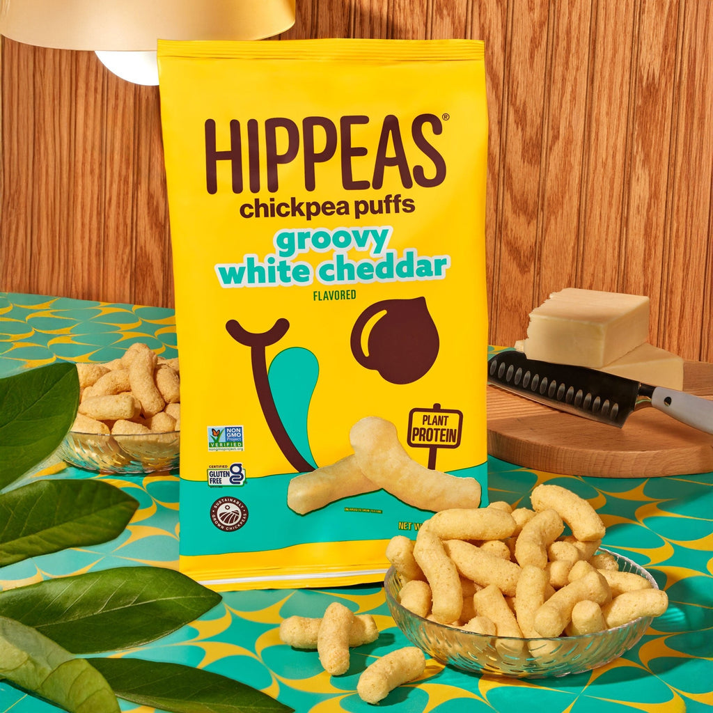 Groovy White Cheddar Puffs