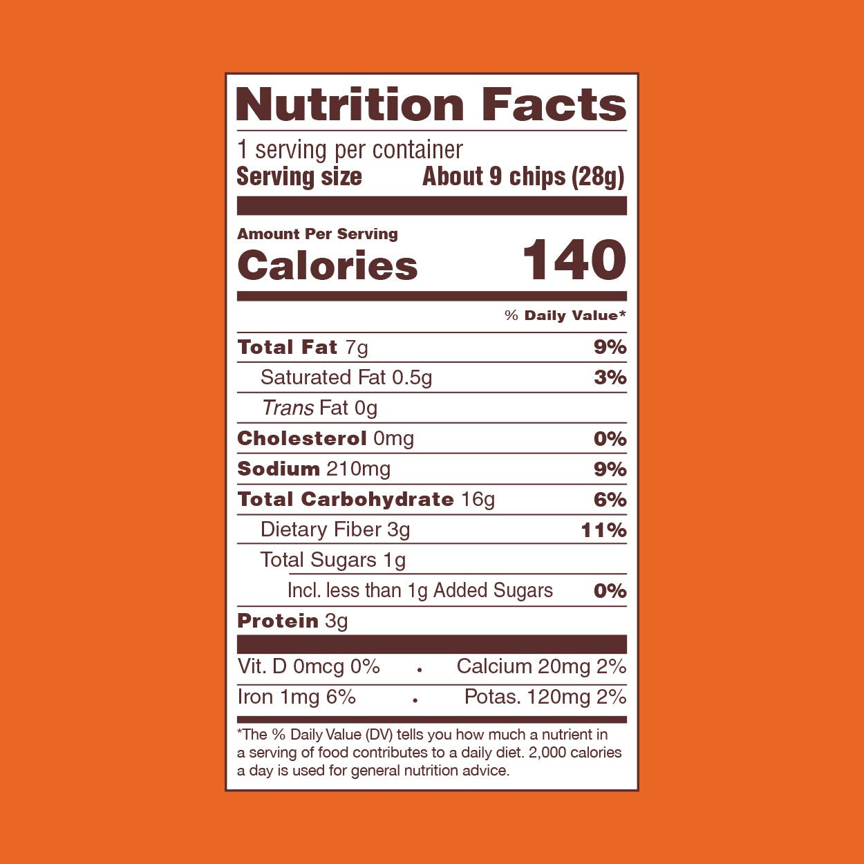 Nacho Vibes Tortilla Chips